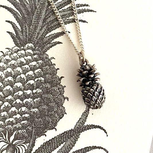 Silver Pineapple Charm by Joy Everley