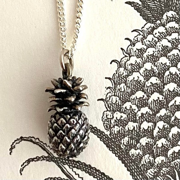 Silver Pineapple Charm by Joy Everley