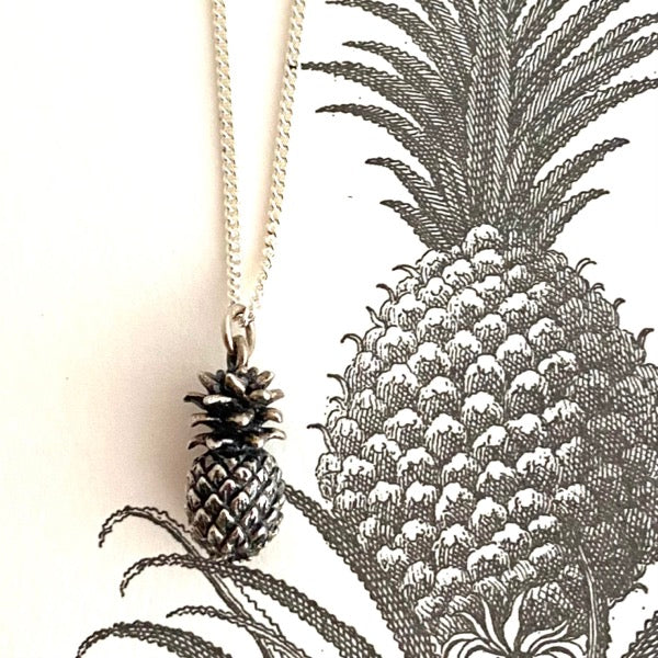 Silver Pineapple Charm by Joy Everley